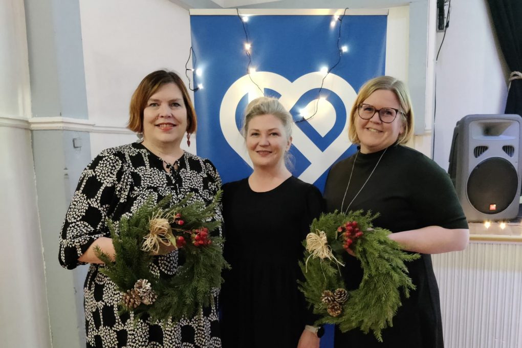 "Tällä tiimillä on hyvä jatkaa kohti eduskuntavaaleja" - Hannele Saari valittiin KD:n Hämeen piirin puheenjohtajaksi