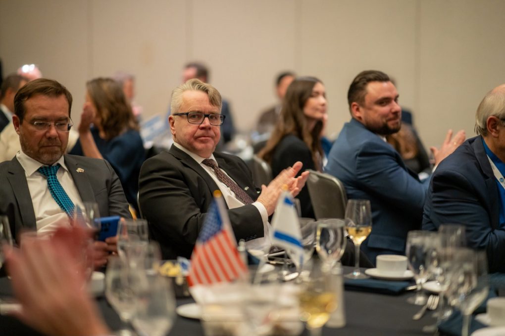 Peter Östman osallistui turvallisuusfoorumiin ja Israel Allies -kokoukseen Washingtonissa tällä viikolla